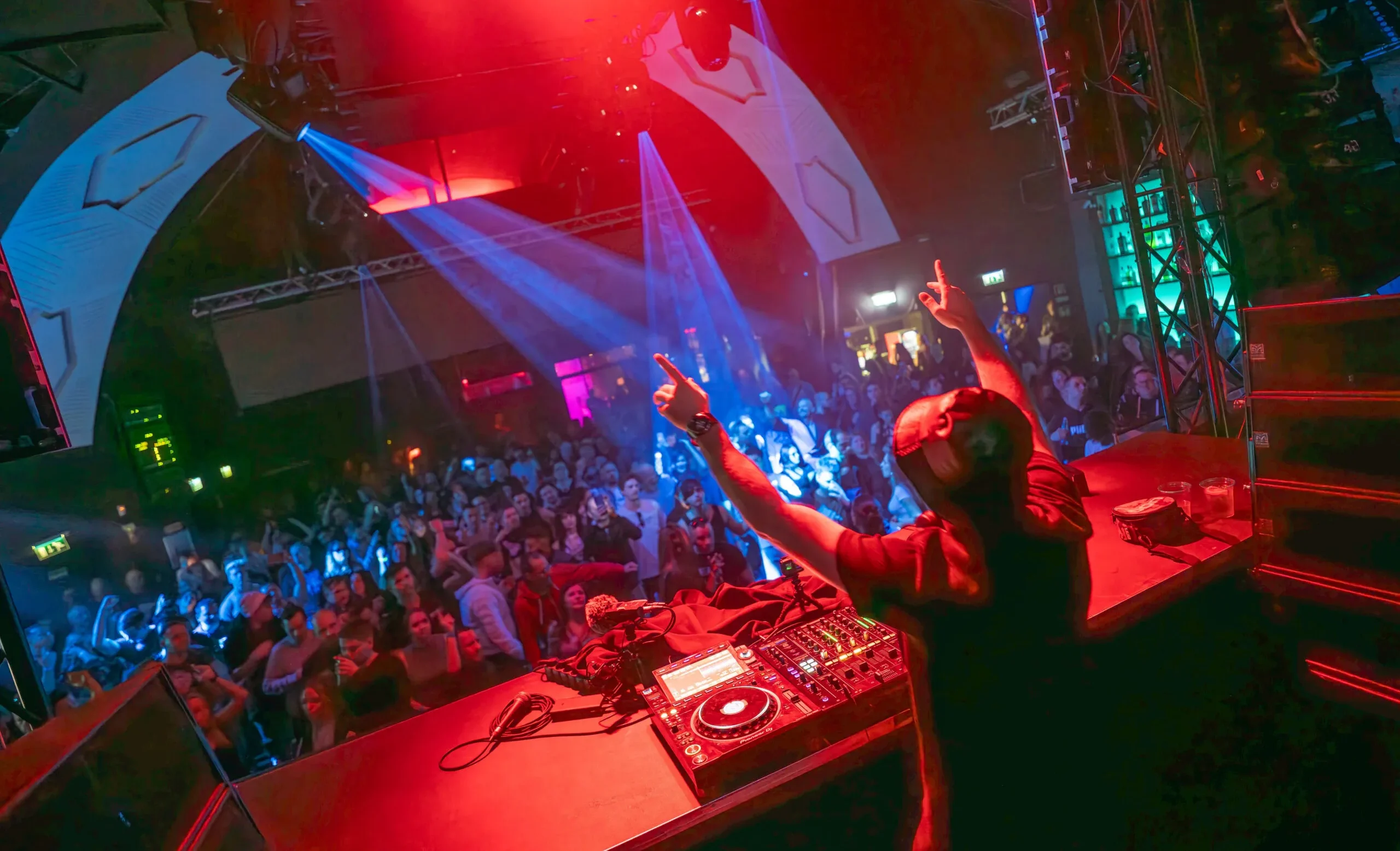 Gabriel Dancer performing live at an event